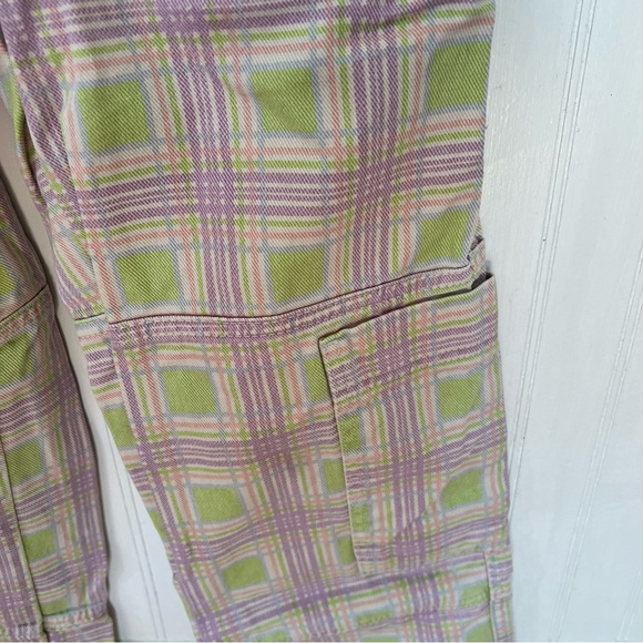 Ragged Priest Plaid Carpenter Cargo Pants - Picture 8 of 9